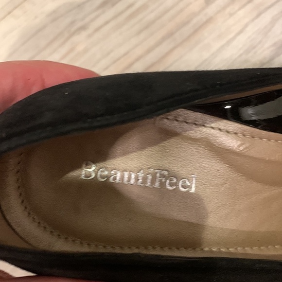 BeautiFeel suede baby heels size 36 US 5.5 - Picture 2 of 10